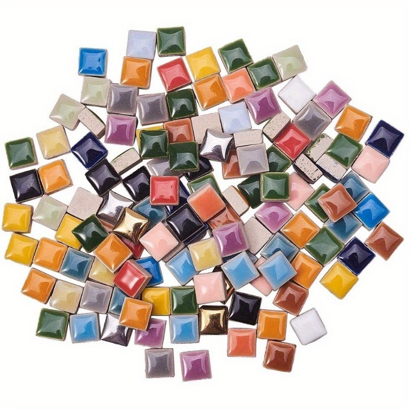 Ceramic Tile Blank - 100g Kare Seramik Mozaik Fayanslar Porselen