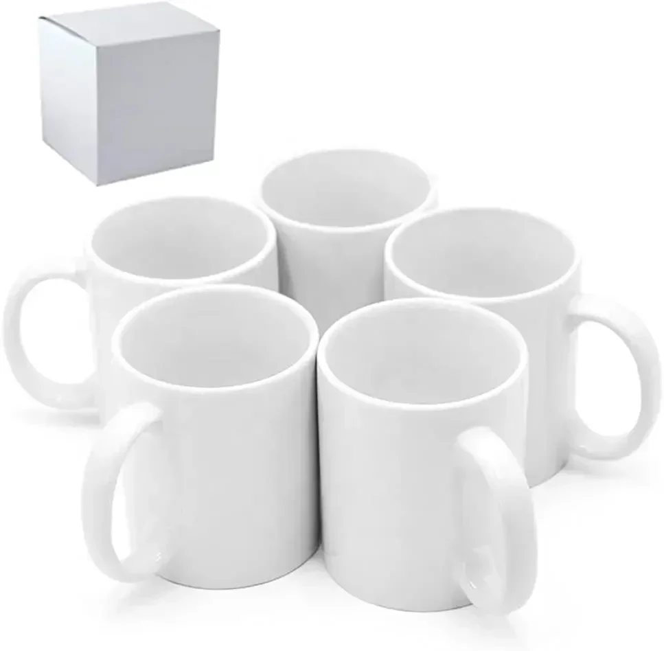 Sublimation Mug White - Süblimasyon Kupaları, 11oz Süblimasyon Seramik Boş