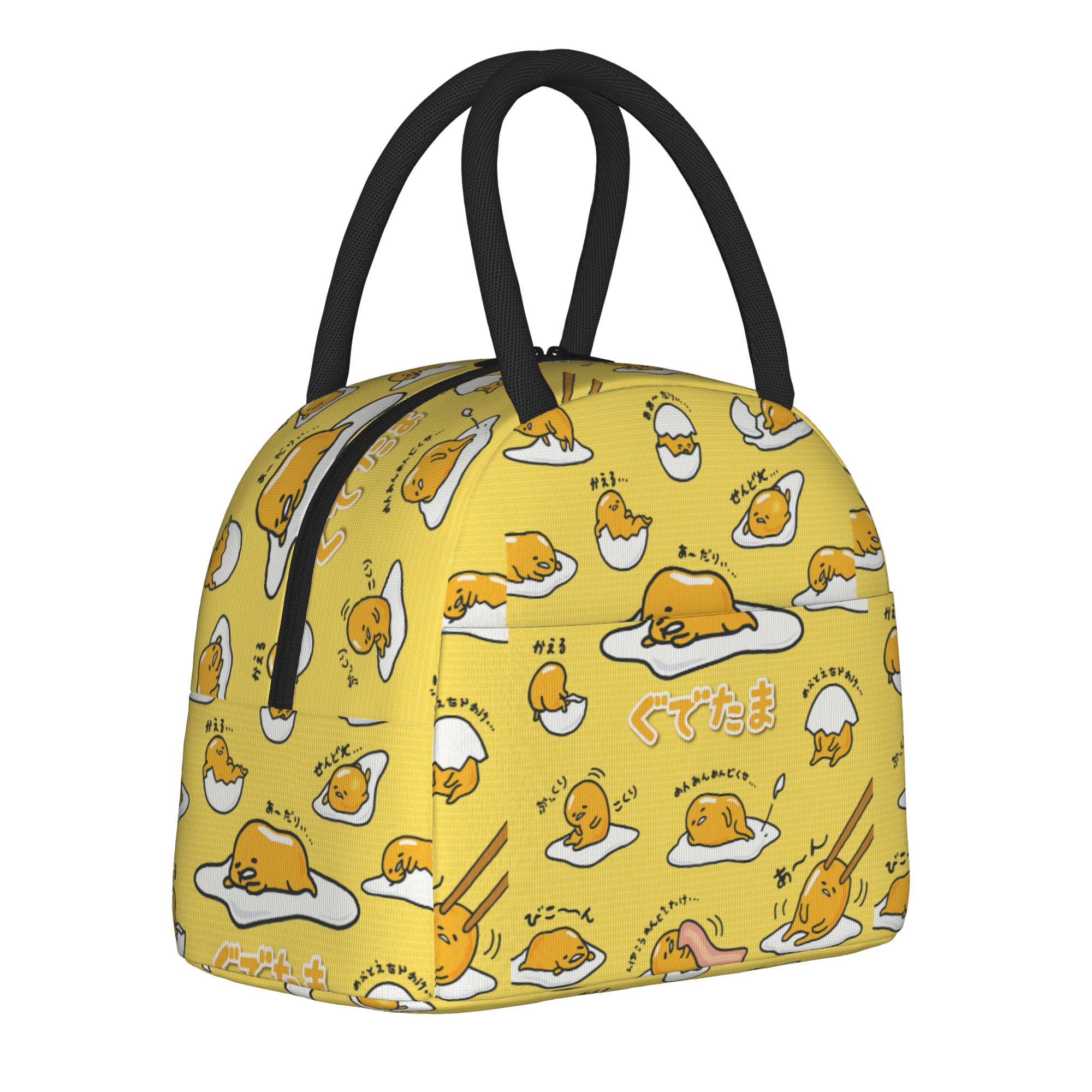 Tote Bag Sublimation - Gudetama Sevimli Yumurta Karikatür Yalıtımlı Öğle