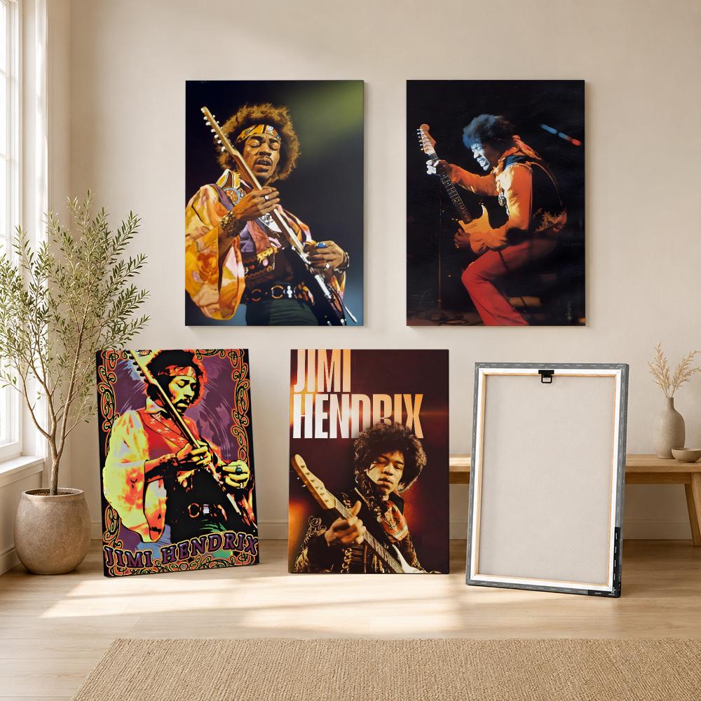 J-Jimi Hendrix Kraft Kağıt Tab - Canvas Wrap Ready incelemesi ve fiyatı
