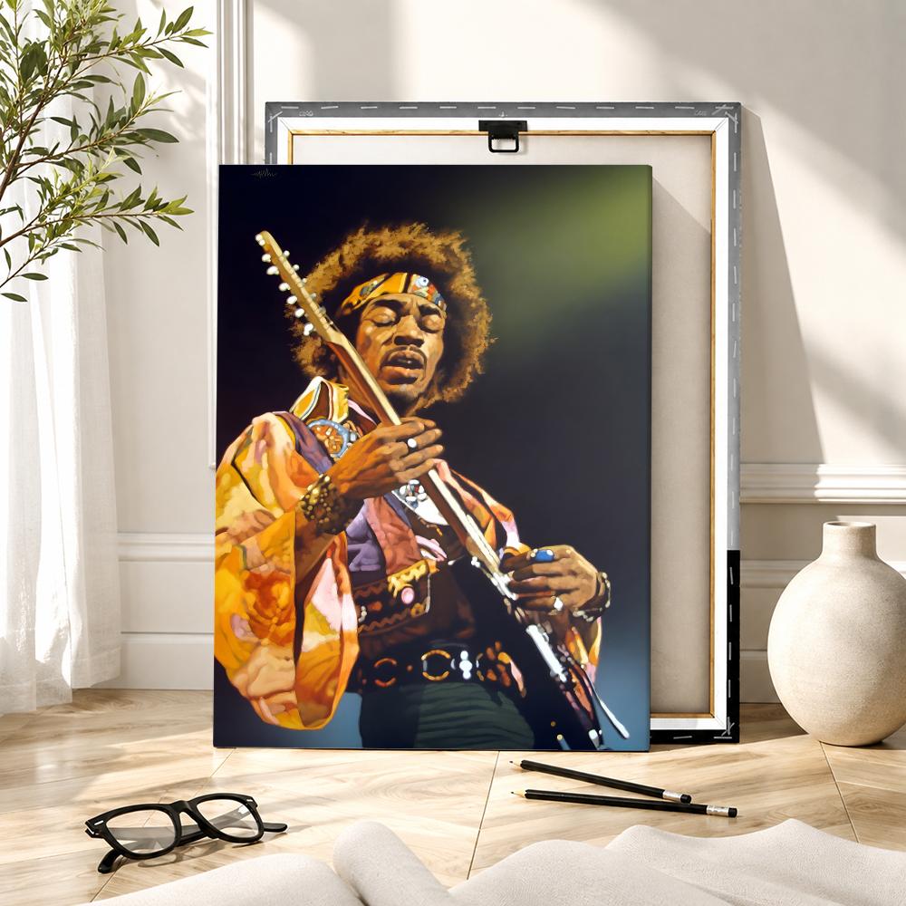 J-Jimi Hendrix Kraft Kağıt Tab - Canvas Wrap Ready incelemesi ve fiyatı