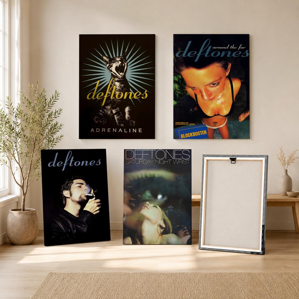 Rock Grubu D-Deftones Tablosu  - Canvas Wrap Ready incelemesi ve fiyatı