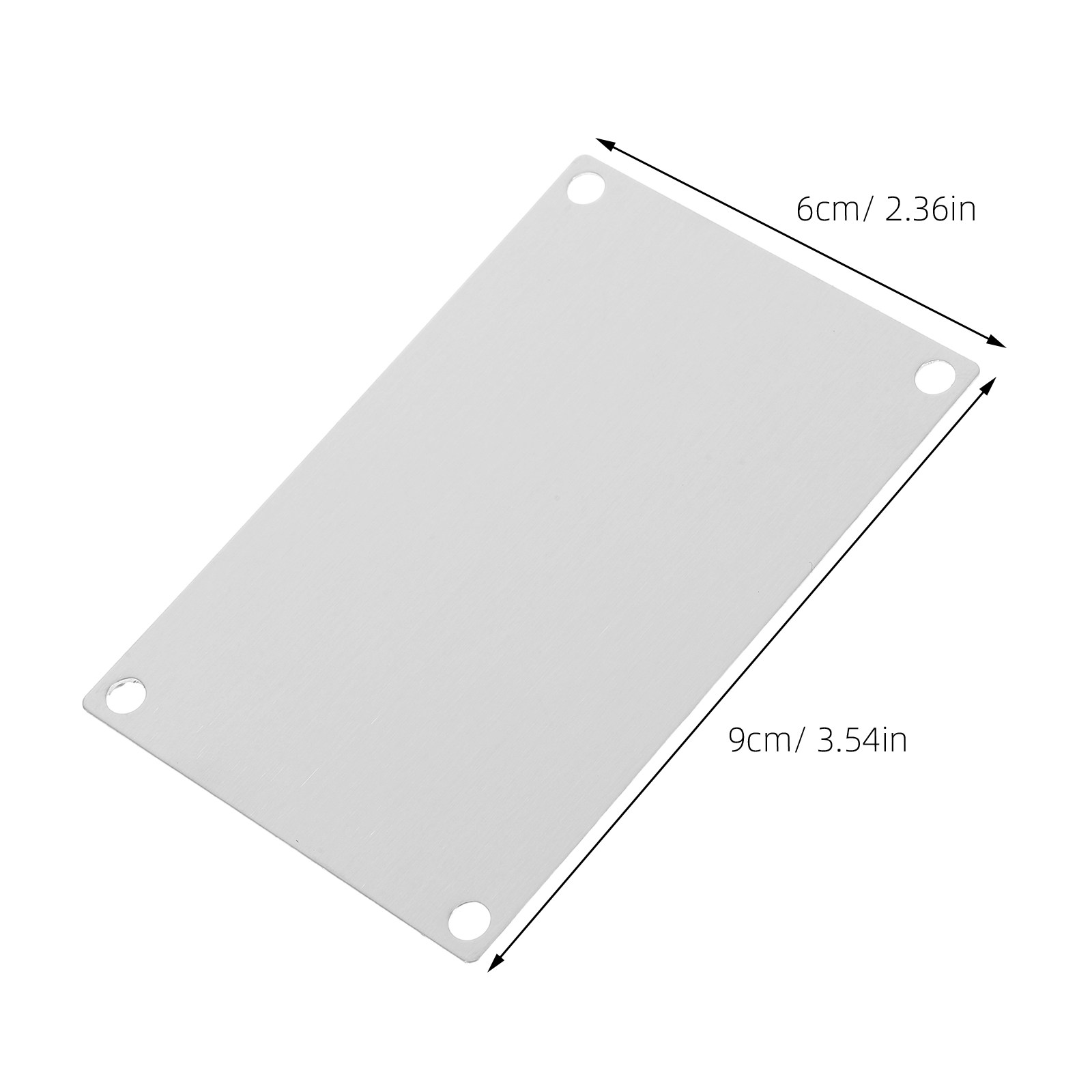 5 Adet Paslanmaz Çelik Boş Dış - Yard Sign Blank incelemesi ve fiyatı