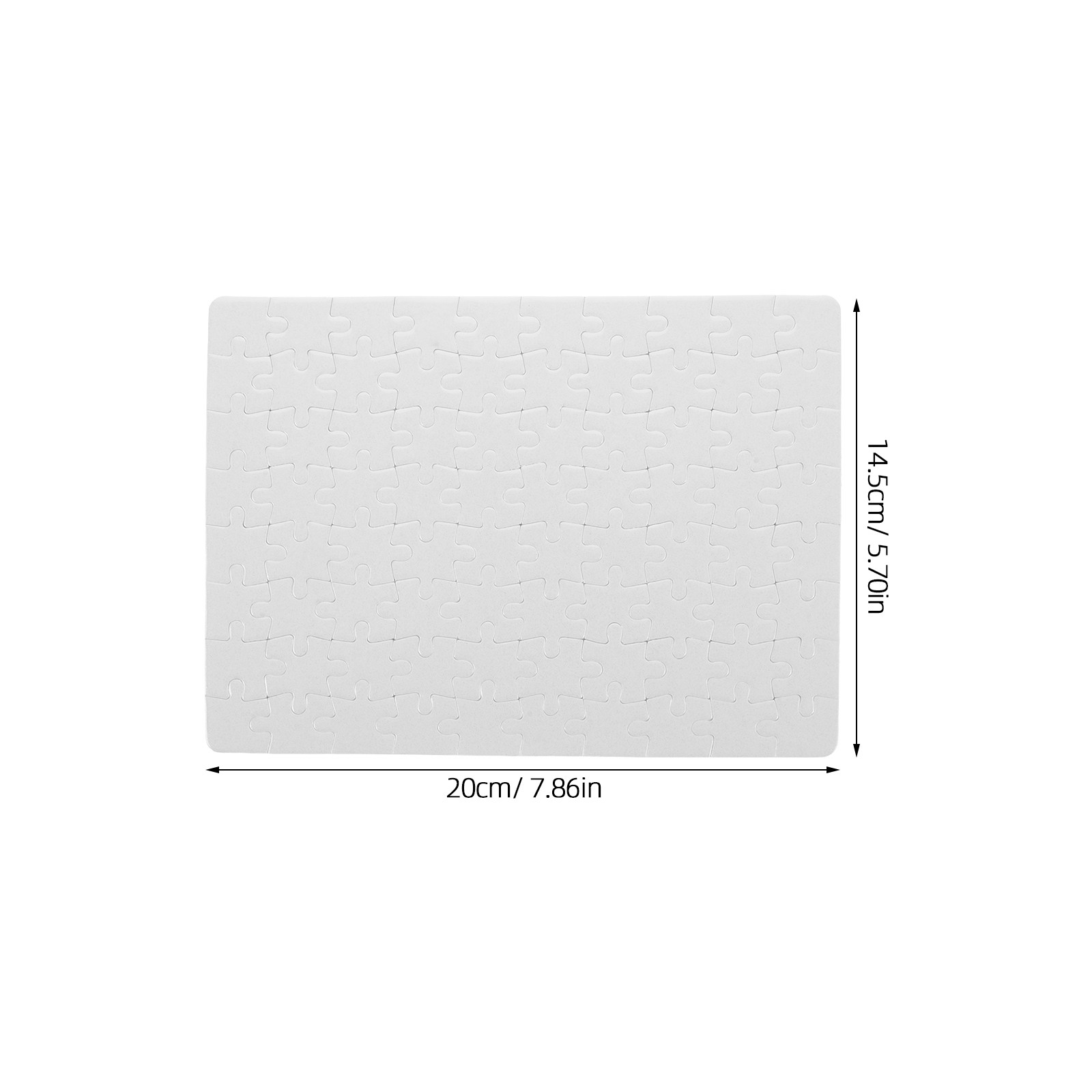 4 Adet Boş Yapboz Bulmaca Beya - Puzzle Blank White incelemesi ve fiyatı
