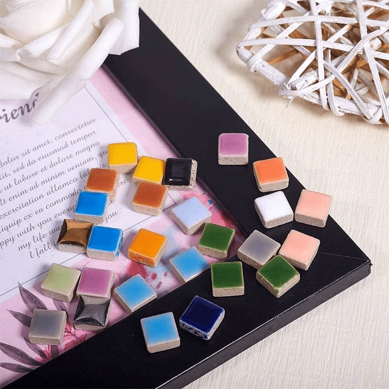 100g Kare Seramik Mozaik Fayan - Ceramic Tile Blank incelemesi ve fiyatı