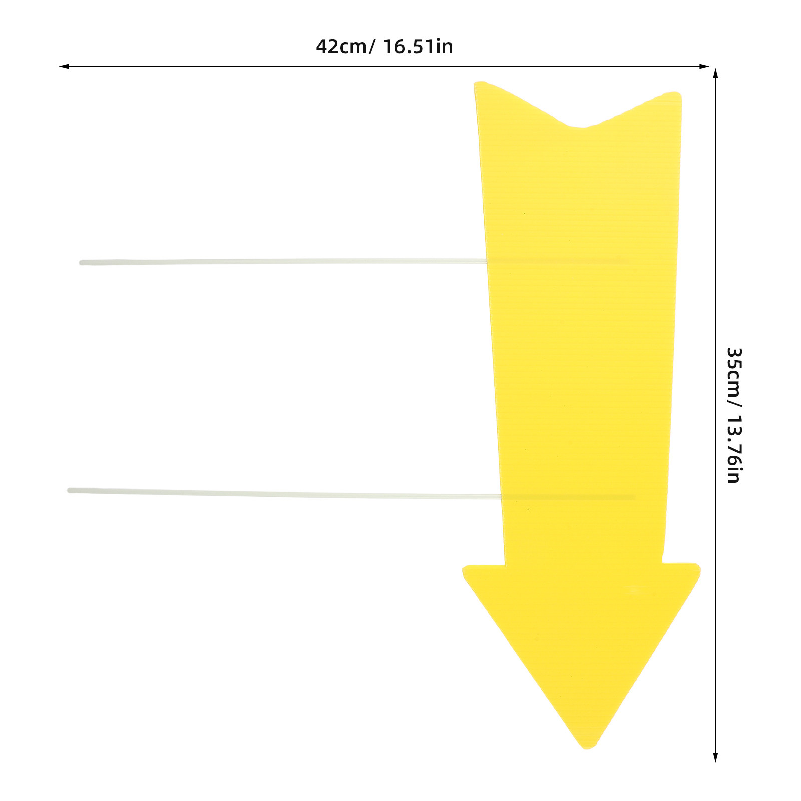 10 Adet Boş Ok Şeklinde Bahçe  - Yard Sign Blank incelemesi ve fiyatı