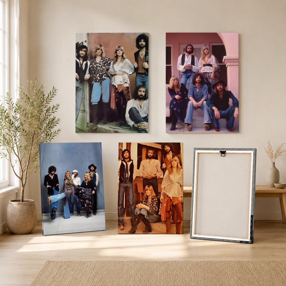 Rock Grubu F-Fleetwood Mac Tab - Canvas Wrap Ready incelemesi ve fiyatı