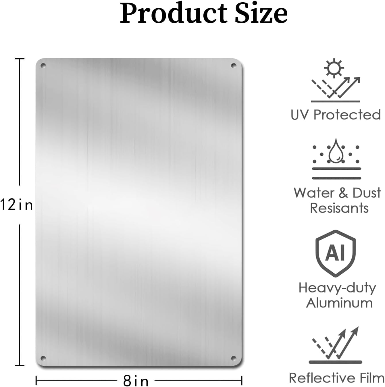 Metal Tabelalar Benim Aletleri - Yard Sign Blank incelemesi ve fiyatı